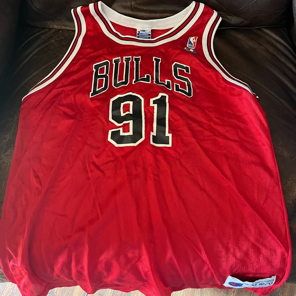 Vintage Dennis Rodman Chicago Bulls Jersey
